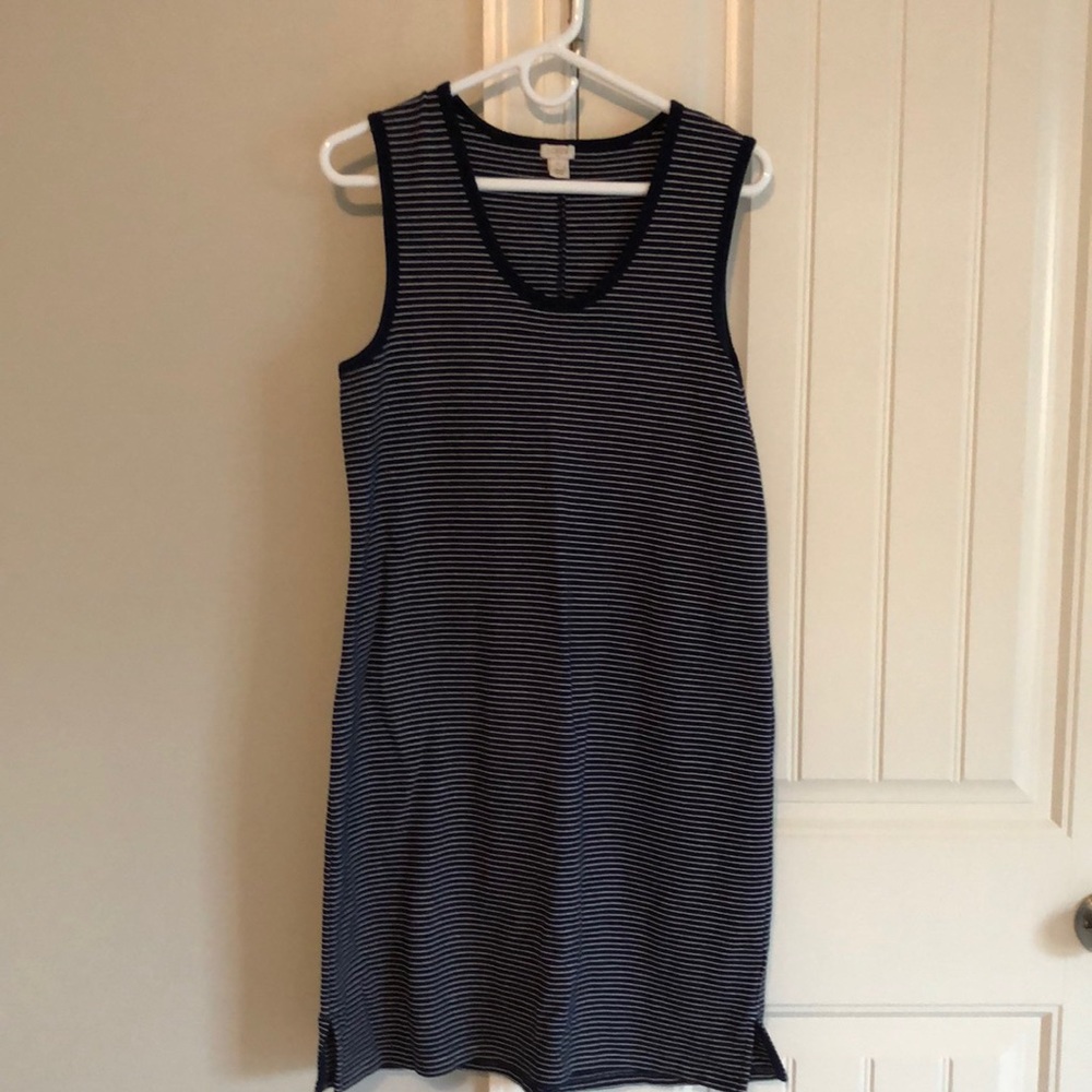 J. Crew Sleeveless Tank Dress.